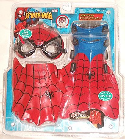  Marvel The Amazing Spider-Man Swim Gear Set Spiderman