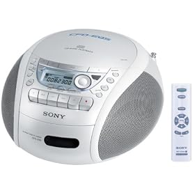 Sony CFD-E95 PSYC Boombox (White) by Sony