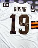 Bernie Kosar Autographed/Hand Signed Football Jersey (Cleveland Browns)