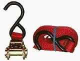 Highland 13' Ratchet Tie Down With Coated Hook
