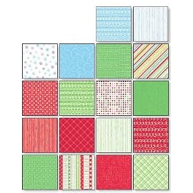 Cricut Paper Pads 6-Inch by 12-Inch 36 Sheets, Christmas Cheer