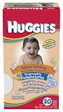 Huggies Nourishing Mango & Coconut Disposable Washcloths, 20-Count Pack (Pack of 4)