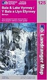 Bala and Lake Vyrnwy: Y Bala a Llyn Efrnwy (Landranger Maps) (OS Landranger Map)