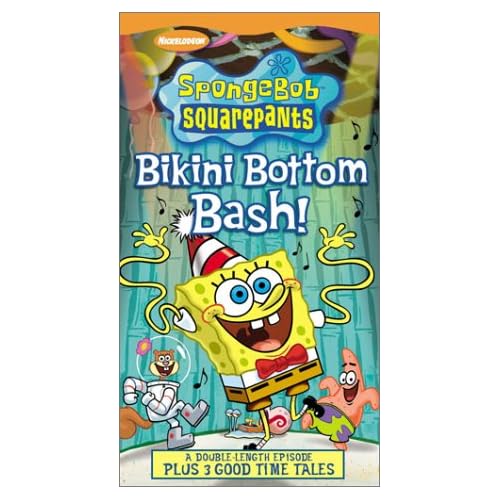 SpongeBob SquarePants Bikini Bottom Bash [VHS] Tom Kenny
