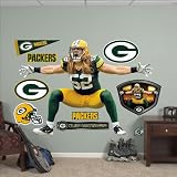 (51x71) Clay Matthews - Green Bay Packers Sack Celebration Fathead Wall Decal