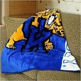 Kentucky Wildcats 50x60 Stripes Series Royal Plush Blanket Throw