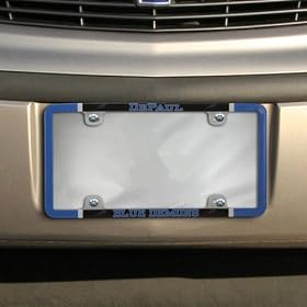 DePaul Blue Demons Thin Rim Varsity License Plate Frame