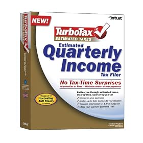 TurboTax Estimated Taxes Quarterly Income Tax Filer Win/Mac