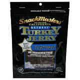 SnackMasters Turkey Jerky, Teriyaki, 2-Ounce Packages (Pack of 8)