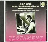 Mozart - Horn Concertos, etc
