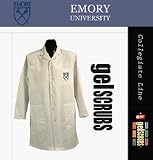 Emory Eagles Long Lab Coat from GelScrubs - B000BJIIA4