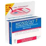 Monistat 7 Vaginal Antifungal 7-Day Treatment Combination Packs (Pack of 2)