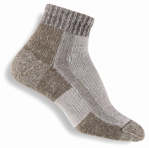 518JBPT340L Thorlo Womens Moderate Cushion Light  Hiking Mini Crew Sock with Coolmax
