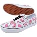 バンズ(VANS) エラ(ERA) (VANOSAUR) TRUE WHITE/PINK LIGHTNING スケートシューズ