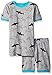 Petit Lem Boys' Surf Shark Shorts 2pc Pajama Set