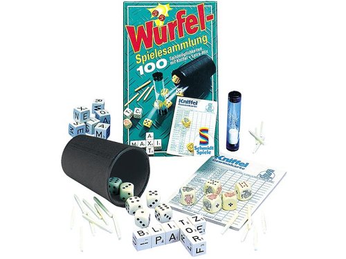 Schmidt Spiele 49108 W&uuml;rfel-Spielesammlung