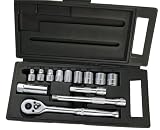 Fuller Tool 527-3144 Pro 14 Piece 3/8-Inch Drive 6 Point Standard Chrome Vanadium Socket Set