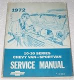 1972 Chevy Van, Sportvan Service Manual (Series 10-30)