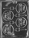 IT'S A GIRL LOLLY Baby Candy Mold Chocolate