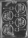 IT'S A GIRL LOLLY Baby Candy Mold Chocolate