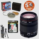 Sigma 28-300mm f/3.5-6.3 DG Macro Zoom Wide Angle-Telephoto Lens & Filters & 6 Year Warranty for Nikon AF-D