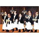 Guy Buffet WAITER CAVALCADE theme Magic Slice CUTTING BOARD small - pliable & Flexible... by Harold Import Co.
