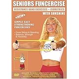 Senior Resistance Bands Exercise DVD for Strength and Fitness Easy Pilates Resistance bands exercises for Seniors, Elderly, Rehab, Good also for Over weight and Obese Exercise DVD.