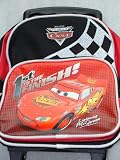 Disney Pixar Cars Lightning McQueen 1st to the Finish Childrens Rolling Backpack