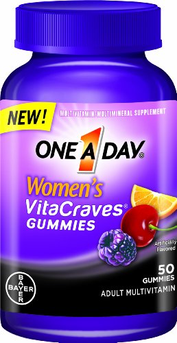 One A Day Women's Vitacraves Multivitamins, 50 Count