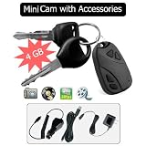 Car Remote Keychain Micro Video Camera 4gb Memory - High Resolution Video Capture with... by 