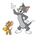 RoomMates RMK1443GM Tom and Jerry Peel & Stick Giant Wall Decals