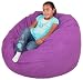 3-feet Purple Cozy Sac Bean Bag Chair Love Seat