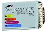 Allied Telesyn 210T Twisted Pair Centrecom Micro Transceiver with 4-LEDs