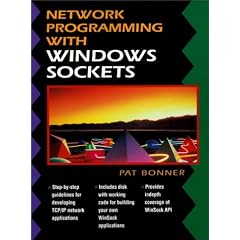 Network Programming with Windows Sockets (Bk/Disk)
