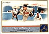 2011 Topps Allen & Ginter Baseball Card # 126 Jair Jurrjens - Atlanta Braves - In a Protective Display Case!
