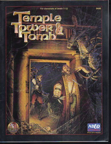 Temple, Tower, and Tomb (Advanced Dungeons & Dragons, 2nd Edition)