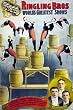 Circus Poster Ringling Somersaulting Exploits Photograph - Beautiful 16"x20" Photographic Print from the Library of Congress Collection