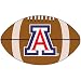 Fanmats Arizona Wildcats Football-Shaped Mats
