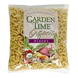 Garden Time Organic Semolina Elbows, 12-Ounce Units (Pack of 12)