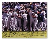 Red Sox 2007 World Series Celebration 22 Autographed 16x20 MLB Photo
