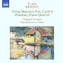 Bridge - String Quartets Nos 2 & 4; Phantasy Piano Quartet