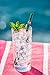 Hummingbird Glass Straws Teal Turtle on Teal Straight Straw 9 in x 9.5 mm With Cleaning Brush