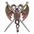 Sword And Dragon Coat-Of-Arms