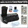 Photive PH-BGE8 Battery Grip With 2 Extra Replacement LP-E8 Batteries For Rebel T2i/ EOS 550D T3i Digital SLR Bundle Photive PH-BGE8 Battery Grip With 2 Extra Replacement LP-E8 Batteries For Rebel T2i/ EOS 550D T3i Digital SLR Bundle