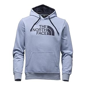 The North Face Men Half Dome Hoodie Faded Denim Heather, Cosmic Blue CH2PHWT Size L