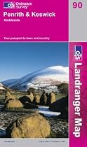 Penrith and Keswick, Ambleside (Landranger Maps) (Landranger Maps)