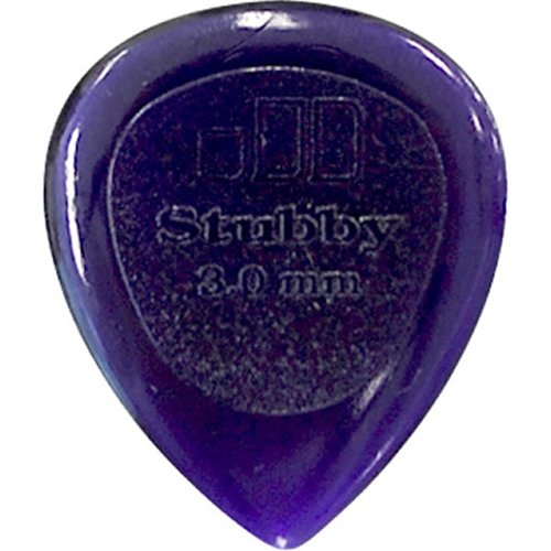 Dunlop Jazz Stubby Pick Packs, 3.00mm/Light Purple