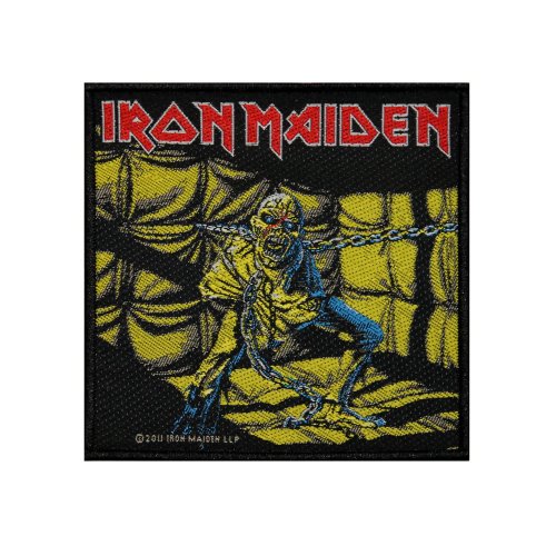 Iron Maiden Piece of Mind Metal Music Band Woven Applique Patch