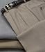 Signature Diamondweave Pleated Front Trousers