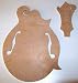 Gibson F5 Mandolin Templates and PLANS to build - full scale